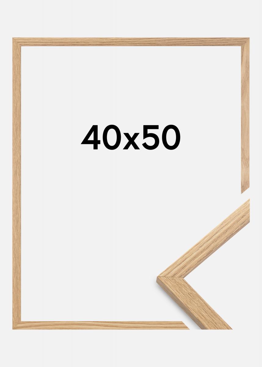 Artlink Rahmen Trendy Acrylglas Eiche 40x50 cm