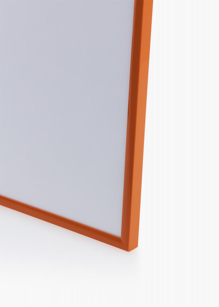 Ram med passepartou Rahmen New Lifestyle Orange 50x70 cm - Passepartout Schwarz 40x60 cm