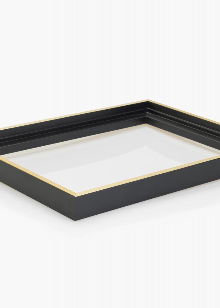 Mavanti Rahmen fr Leinwand Tacoma Schwarz / Gold 59,4x84 cm (A1)