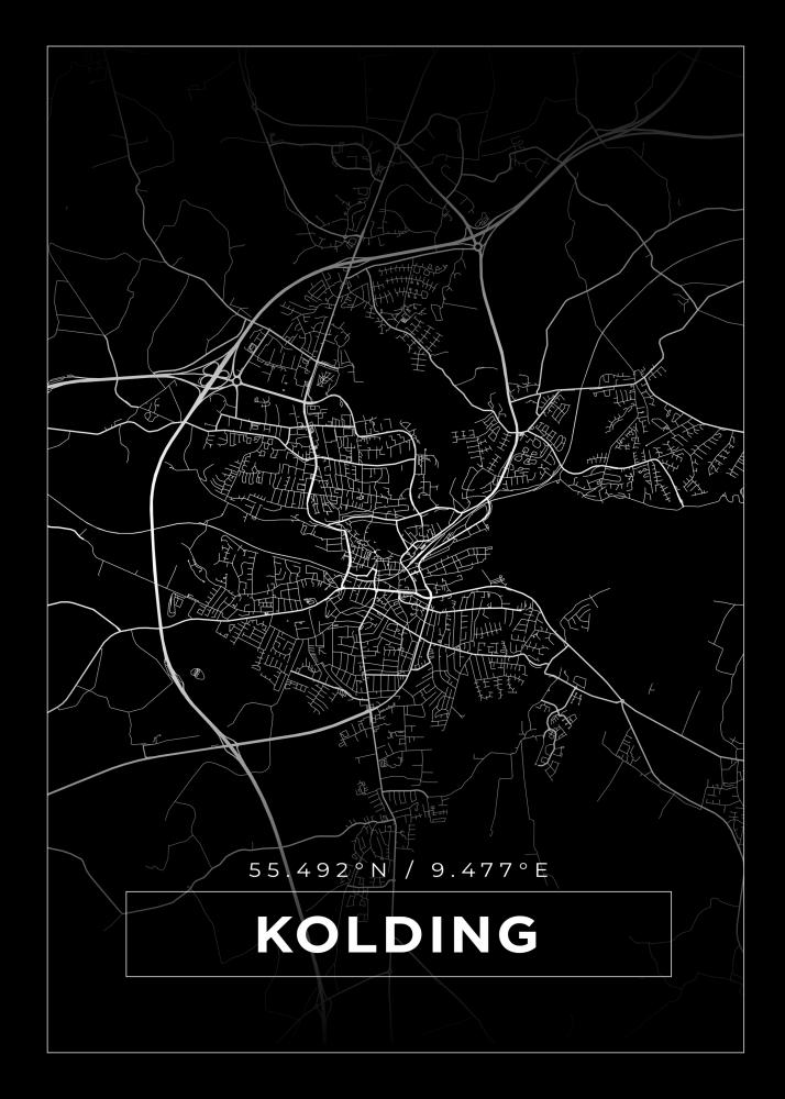 Bildverkstad Map - Kolding - Black