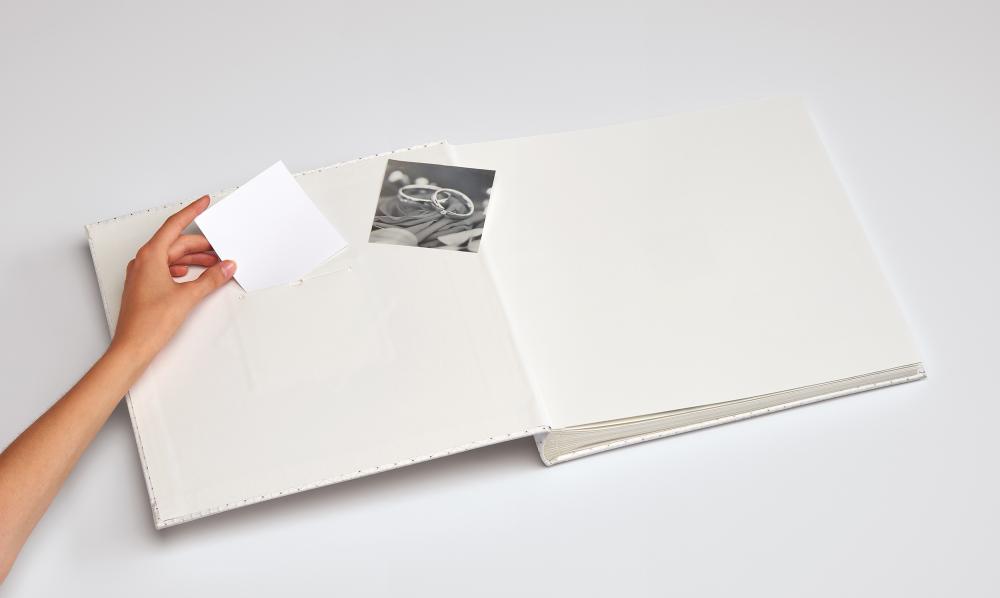 Walther Glamour Album - 34x33 cm (60 weie Seiten / 30 Blatt)