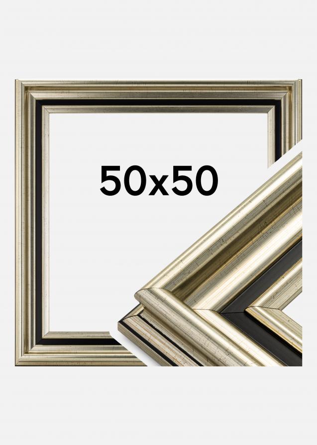 Ramverkstad Rahmen Gysinge Premium Silber 50x50 cm