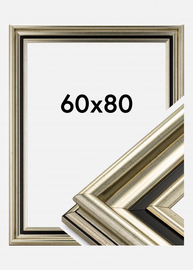 Ramverkstad Rahmen Gysinge Premium Silber 60x80 cm