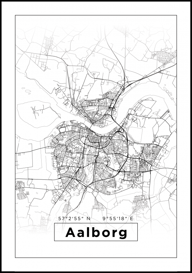Bildverkstad Map - Aalborg - White