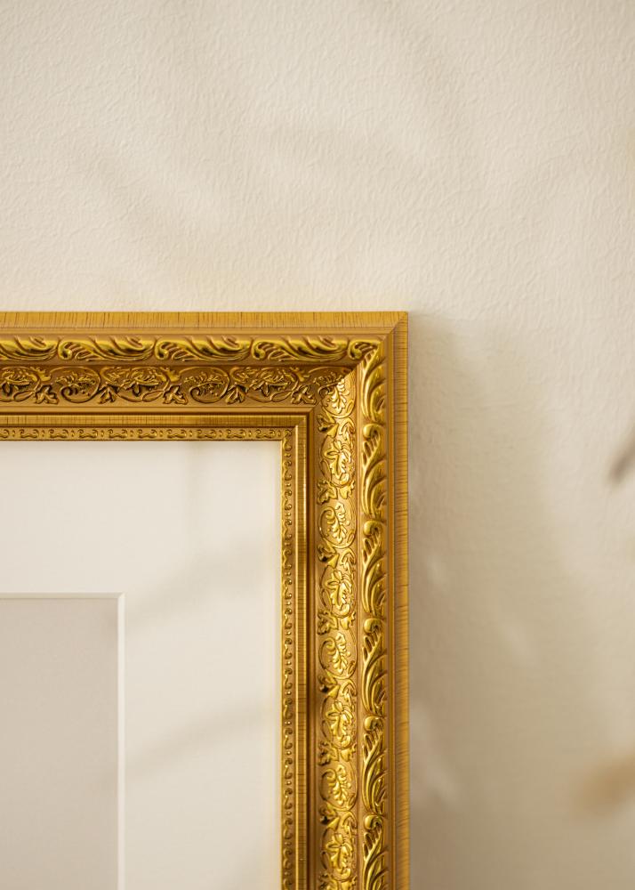 BGA Rahmen Ornate Acrylglas Gold 21x29,7 cm (A4)