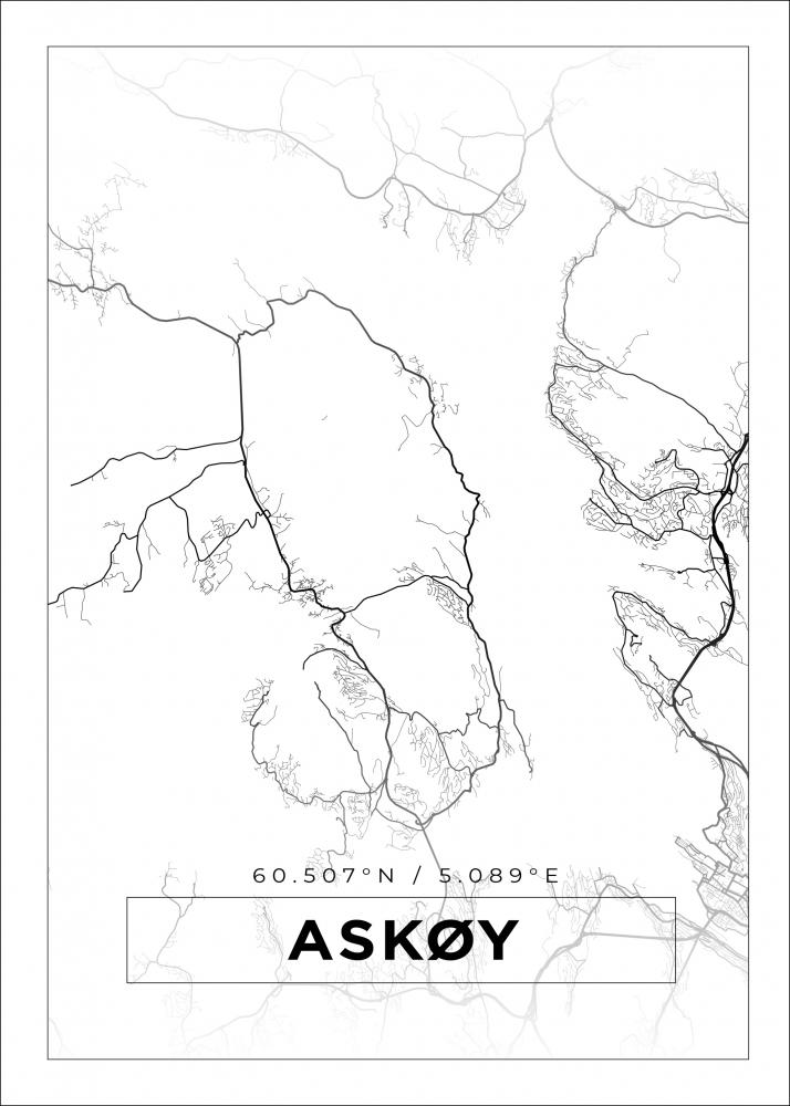 Bildverkstad Map - Asky - White