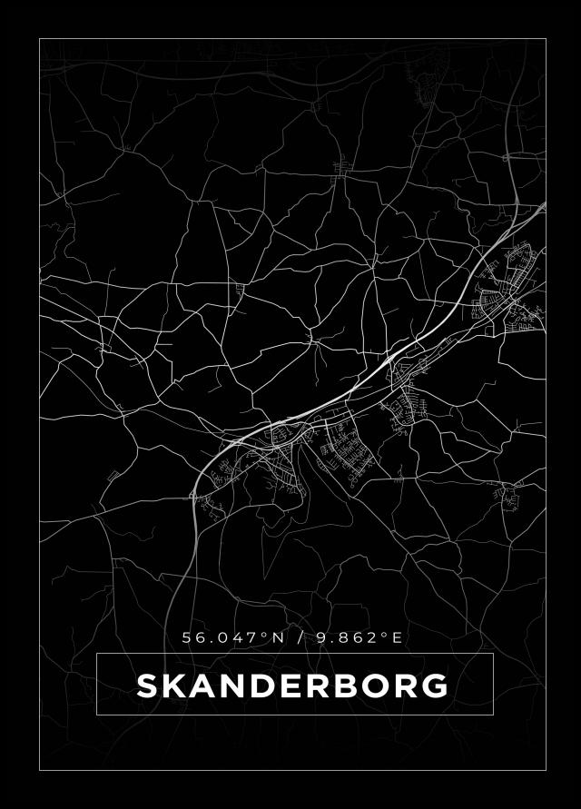 Bildverkstad Map - Skanderborg - Black