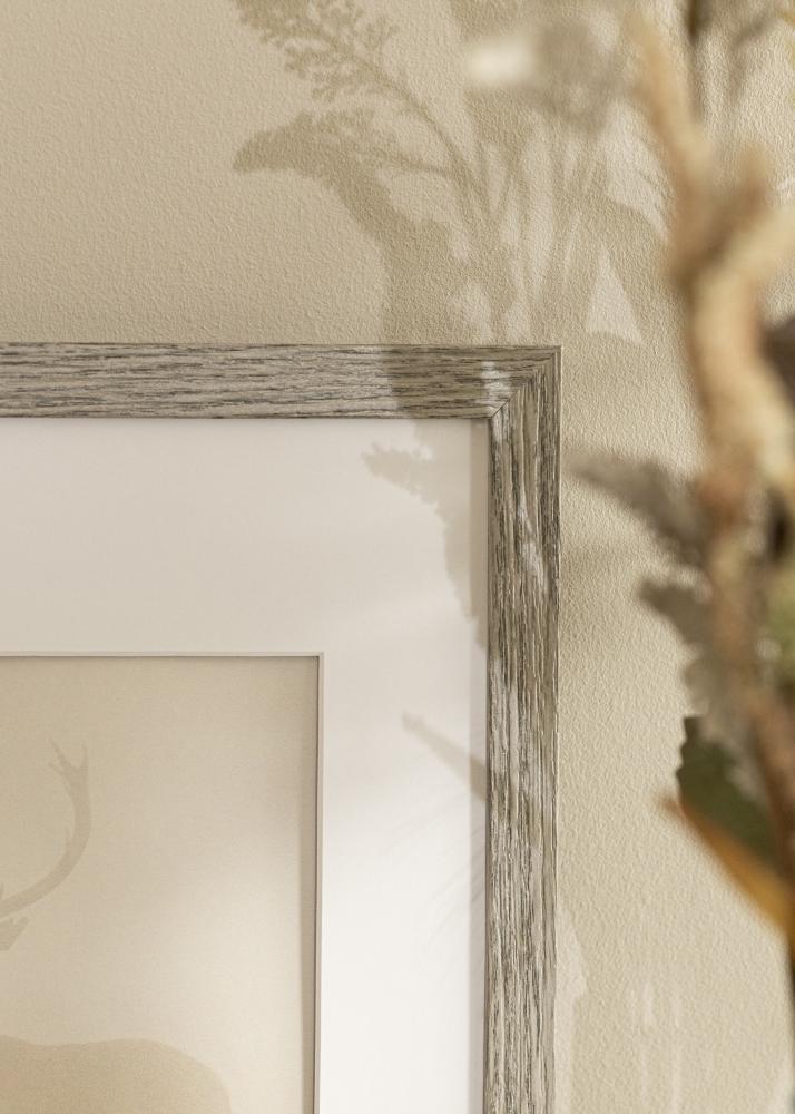 Estancia Rahmen Stilren Acrylglas Grey Oak 21x29,7 cm (A4)