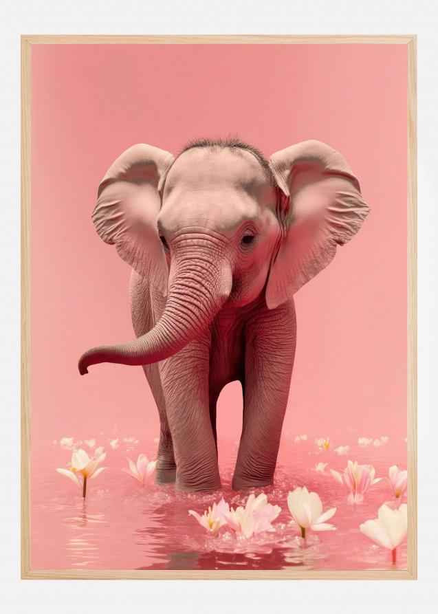 Bildverkstad Young Elephant Poster