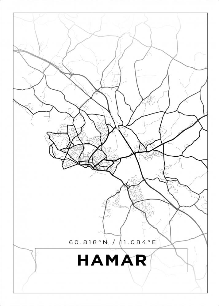 Bildverkstad Map - Hamar - White