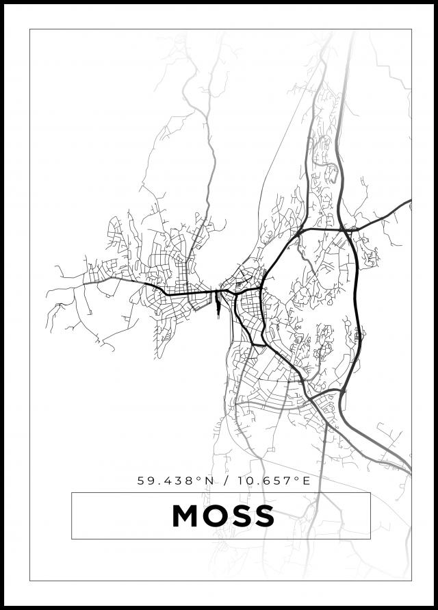 Bildverkstad Map - Moss - White