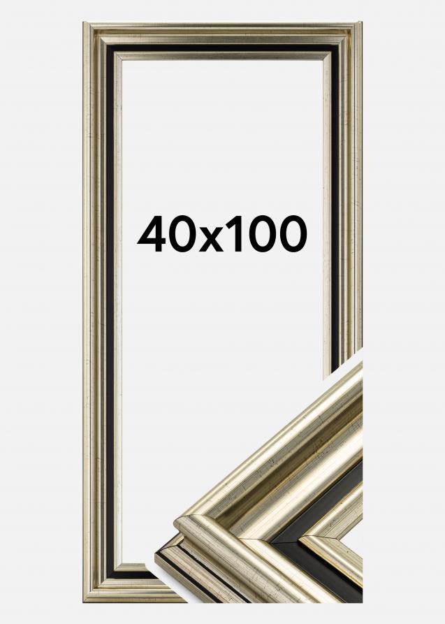 Ramverkstad Rahmen Gysinge Premium Silber 40x100 cm