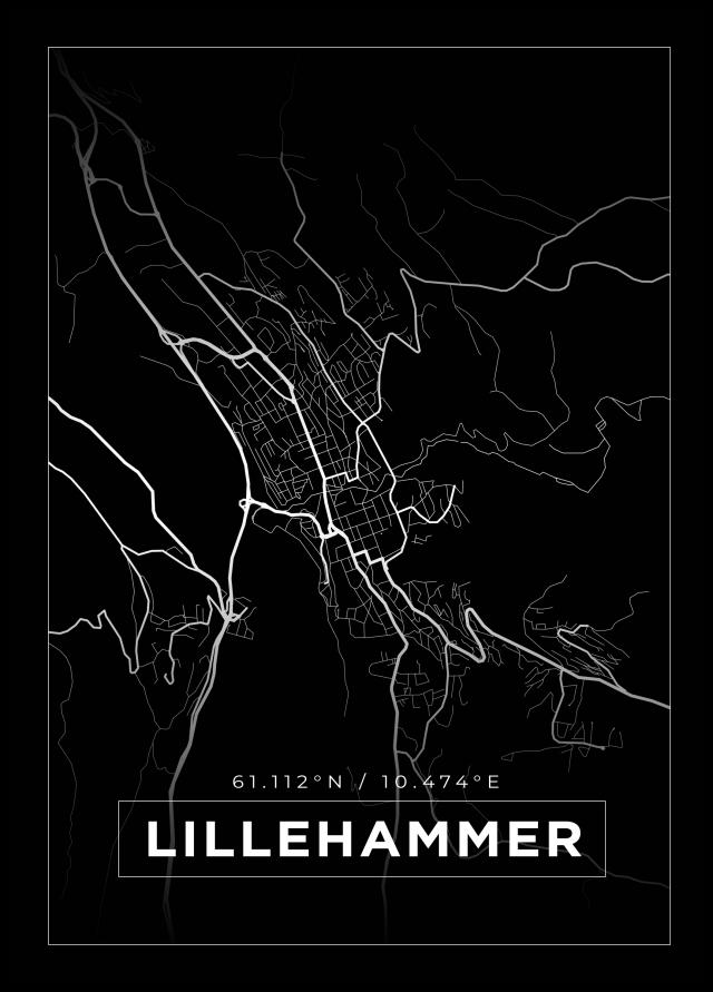 Bildverkstad Map - Lillehammer - Black