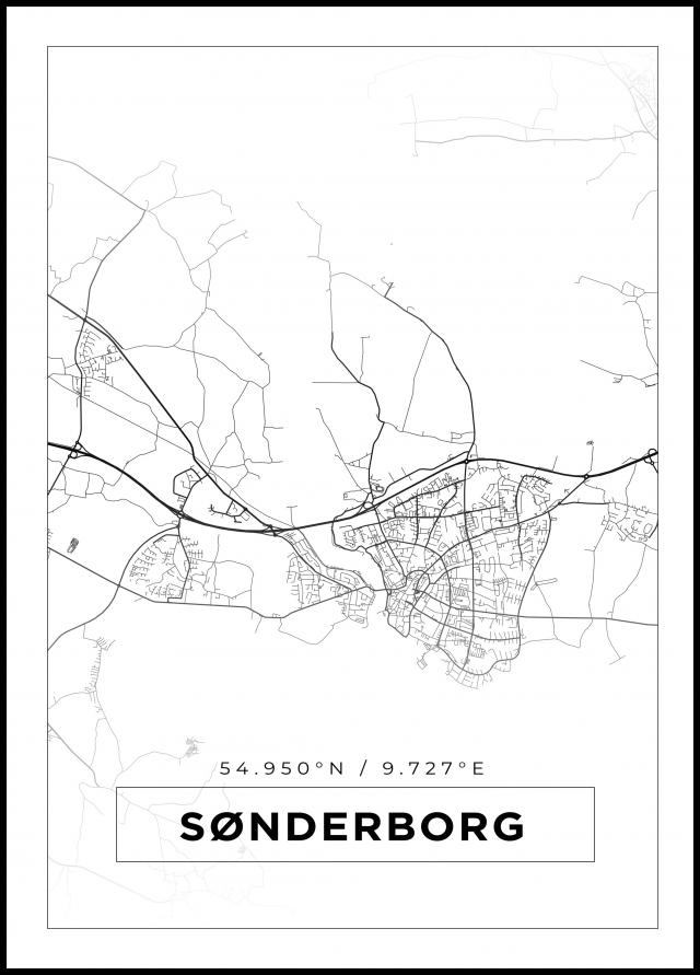 Bildverkstad Map - Sønderborg - White