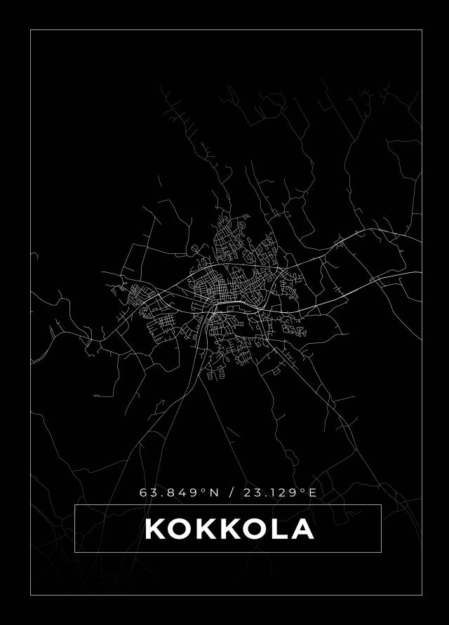 Bildverkstad Map - Kokkola - Black