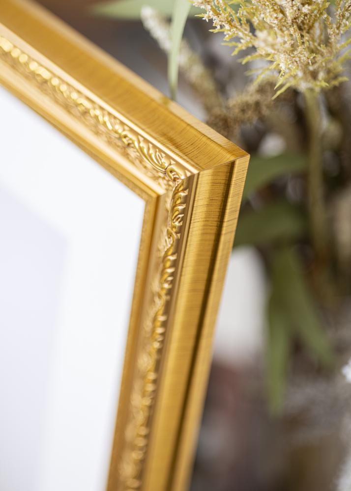 BGA Rahmen Ornate Acrylglas Gold 50x70 cm