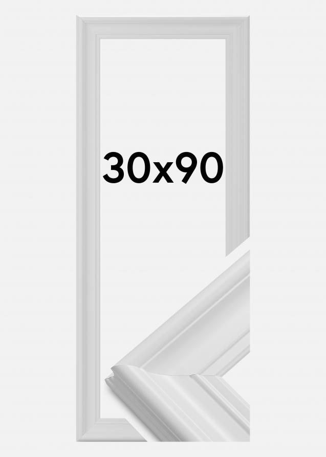 Ramverkstad Rahmen Mora Premium Weiß 30x90 cm