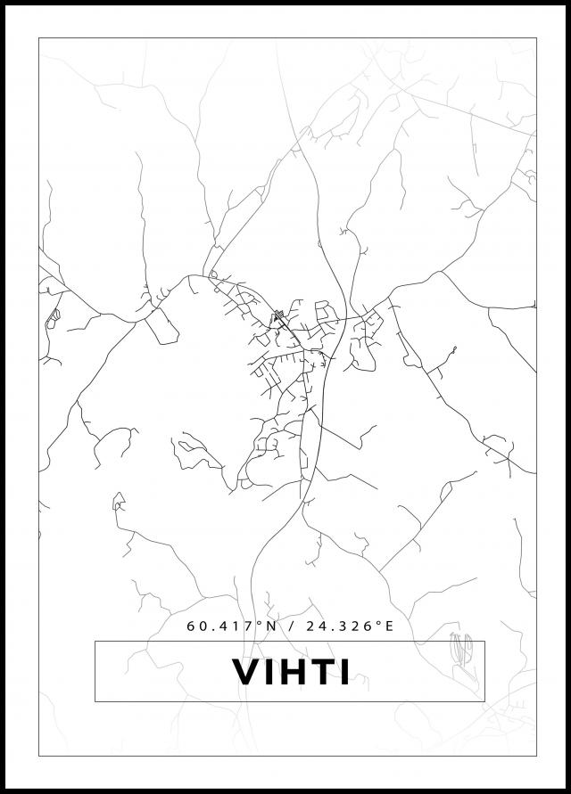 Bildverkstad Map - Vihti - White