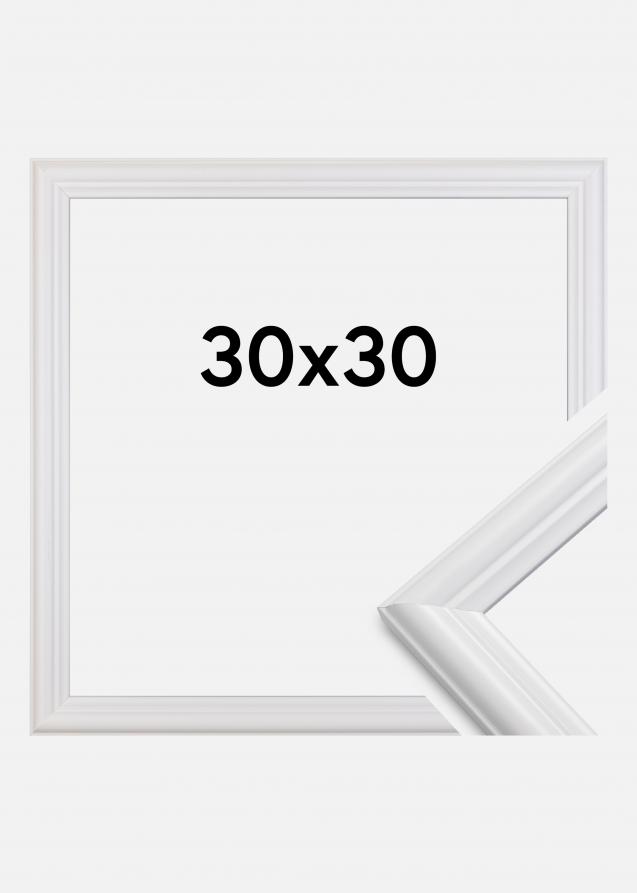Galleri 1 Rahmen Siljan Acrylglas Weiß 30x30 cm