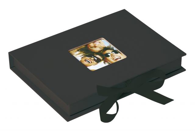 Walther Fun Fotobox - Schwarz (für 70 Bilder im Format 10x15 / 13x18 cm)