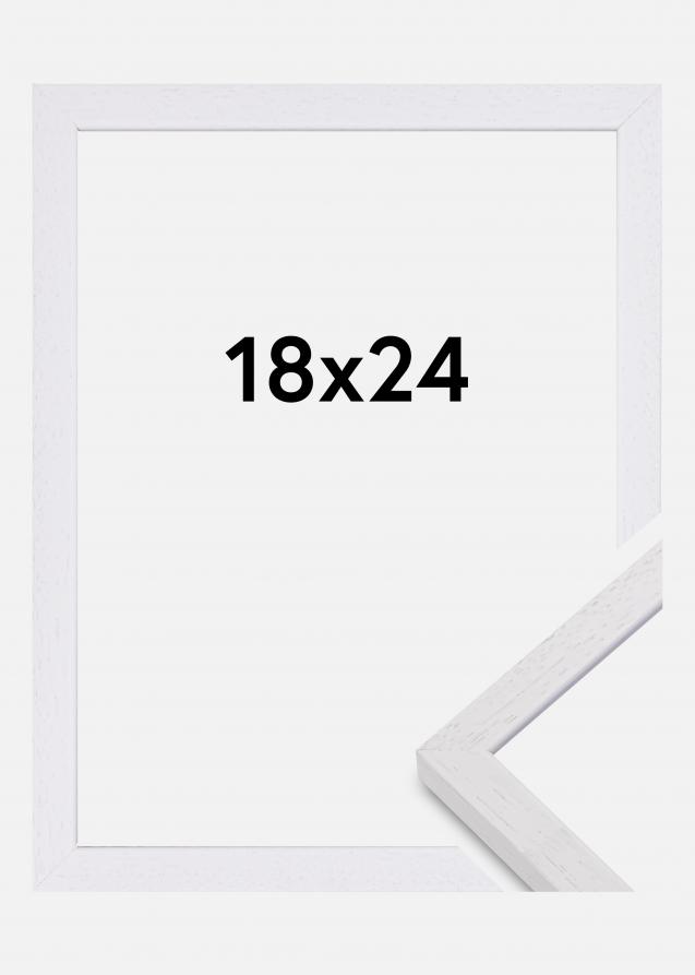 Mavanti Rahmen Glendale Matt Antireflexglas Weiß 18x24 cm