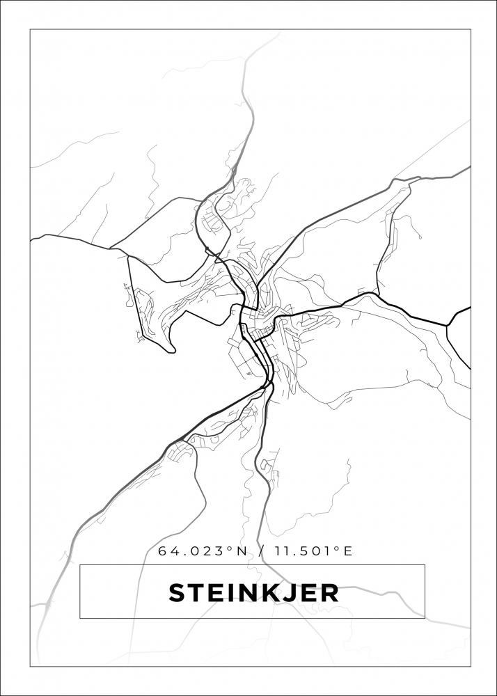 Bildverkstad Map - Steinkjer - White