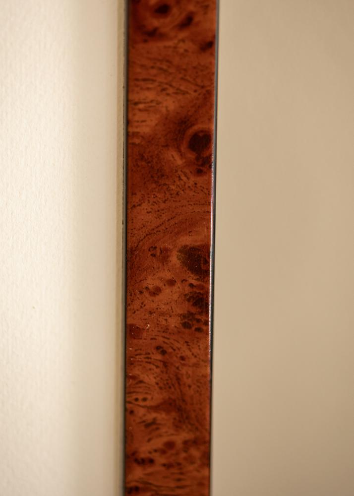 Mavanti Rahmen Hermes Acrylglas Burr Walnut 28x35 cm