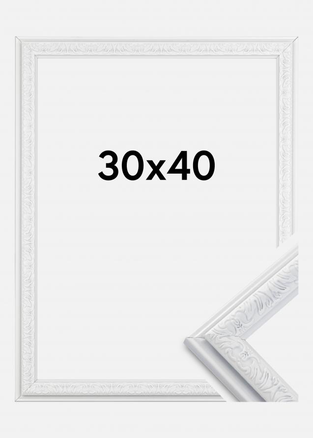 Artlink Rahmen Nostalgia Weiß 30x40 cm
