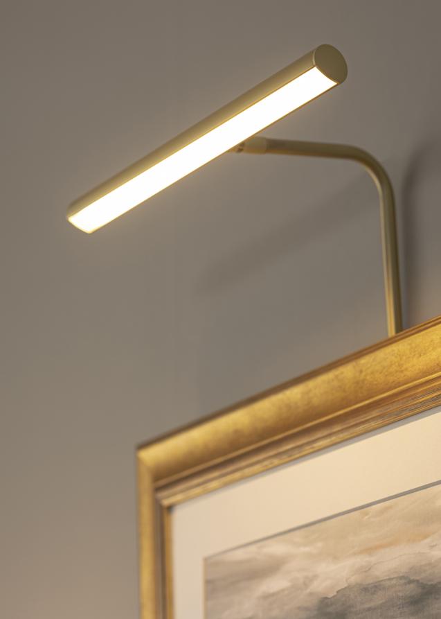 Texa Design Artist LED 30 cm für Rahmenbreite 60-80 cm Bildbeleuchtung - Messing