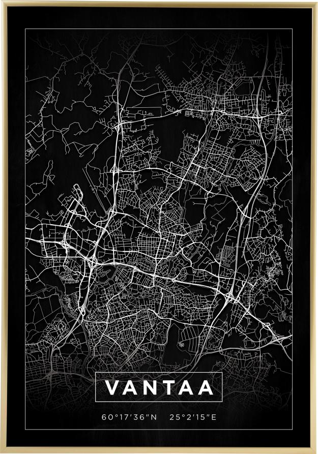 Bildverkstad Map - Vantaa - Black