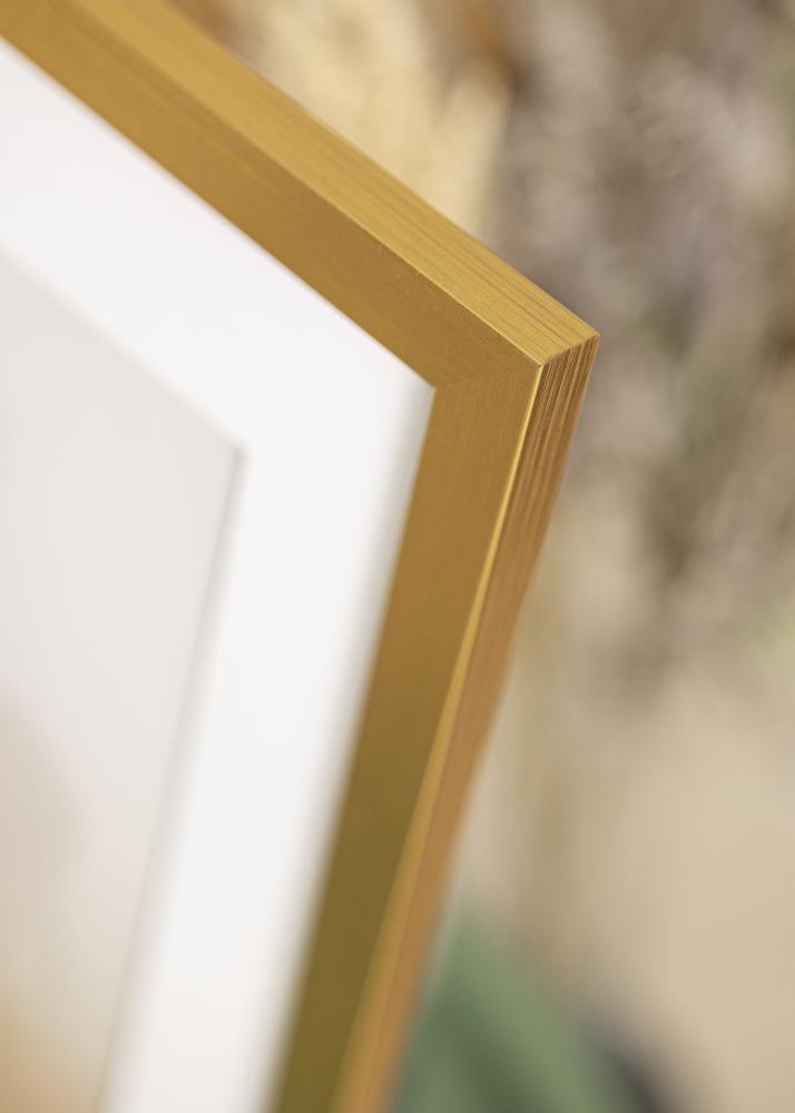Galleri 1 Rahmen Gold Wood Acrylglas 30x30 cm