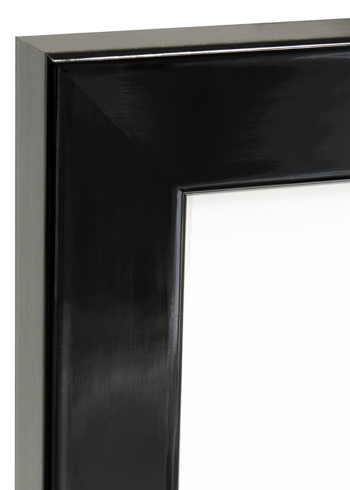 Galleri 1 Rahmen Uppsala Acrylglas Schwarz Hochglnzend 21x29,7 cm (A4)