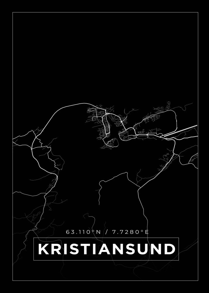 Bildverkstad Map - Kristiansund - Black