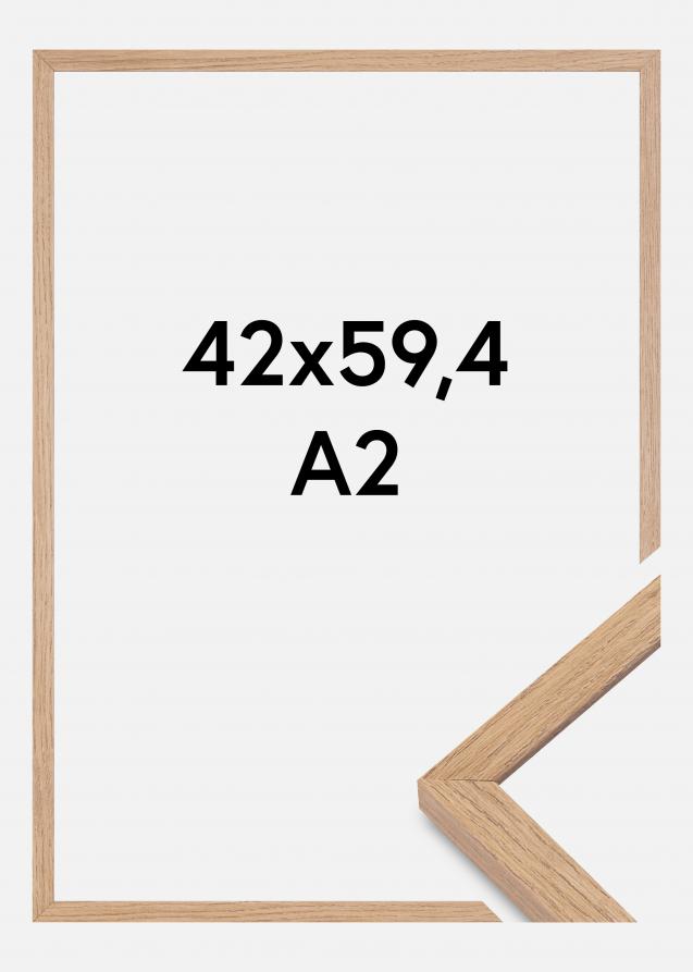 Mavanti Rahmen Montgomery Matt Antireflexglas Eiche 42x59,4 cm (A2)