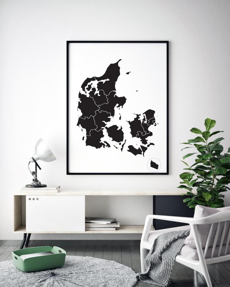 Bildverkstad Map - Danmark - Black