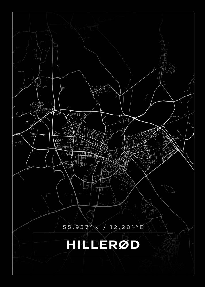 Bildverkstad Map - Hillerd - Black