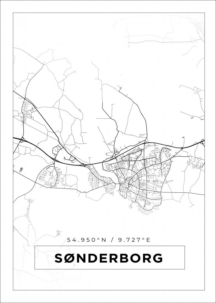 Bildverkstad Map - Snderborg - White