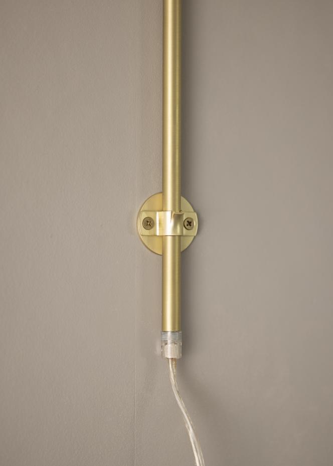Texa Design Gallery LED 60 cm fr Rahmenbreite +90 cm Bildbeleuchtung - Messing