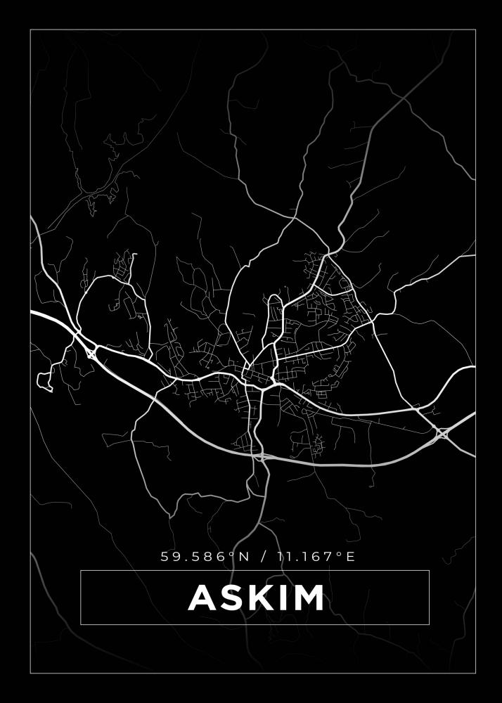 Bildverkstad Map - Askim - Black