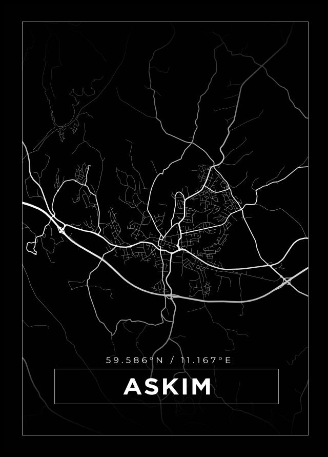 Bildverkstad Map - Askim - Black