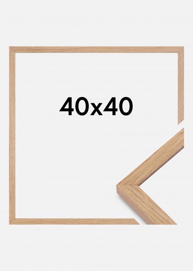 Mavanti Rahmen Montgomery Matt Antireflexglas Eiche 40x40 cm