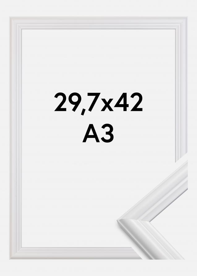 Galleri 1 Rahmen Siljan Weiß 29,7x42 cm (A3)