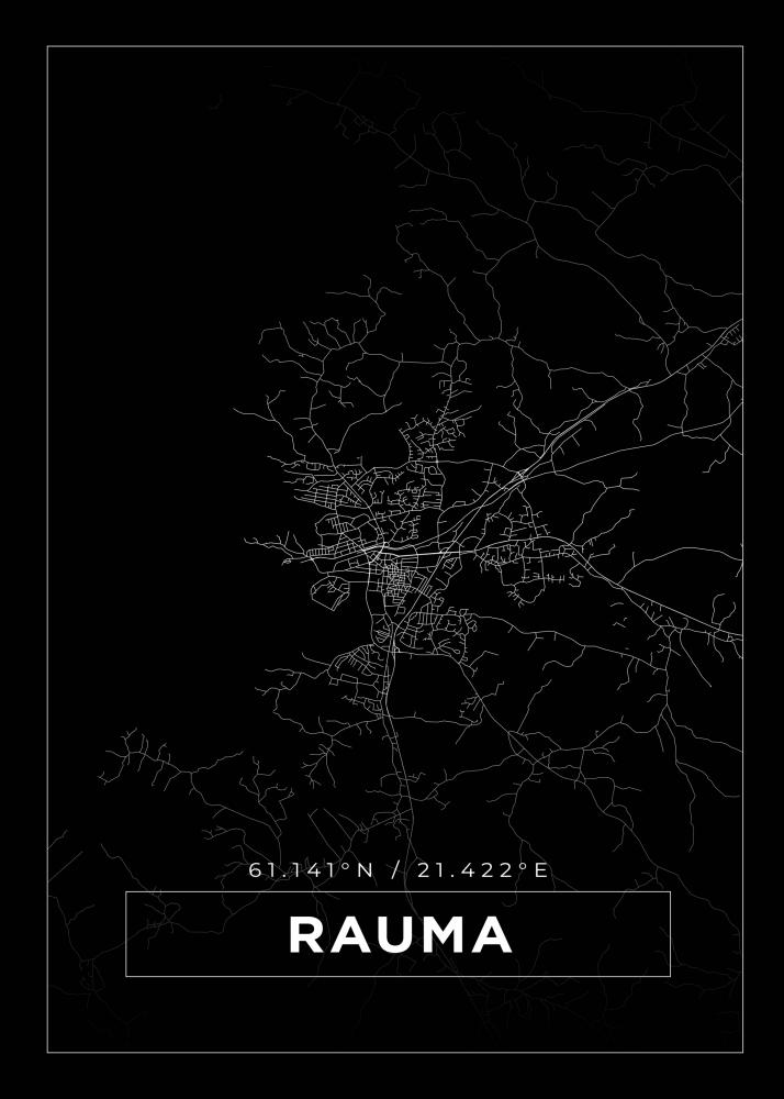 Bildverkstad Map - Rauma - Black