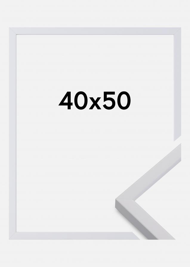 Estancia Rahmen Exklusiv Weiß 40x50 cm