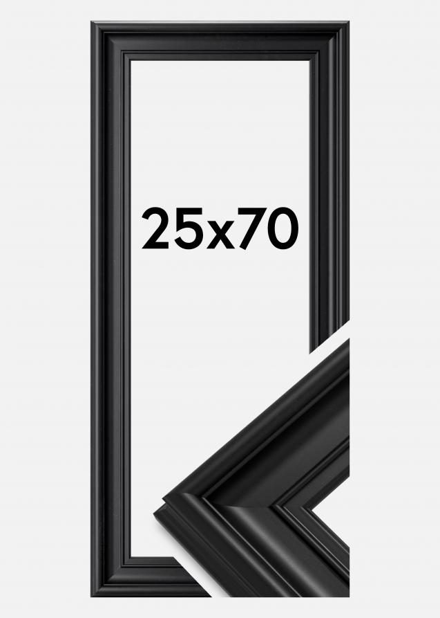 Ramverkstad Rahmen Mora Premium Schwarz 25x70 cm