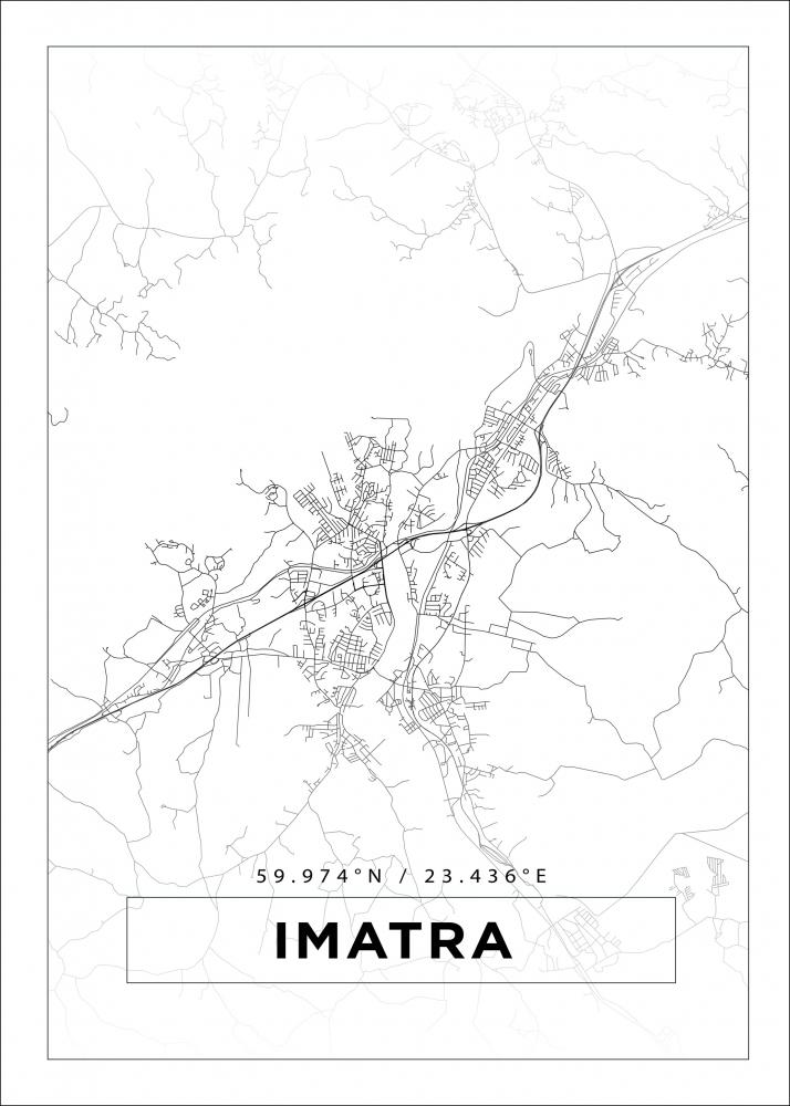 Bildverkstad Map - Imatra - White