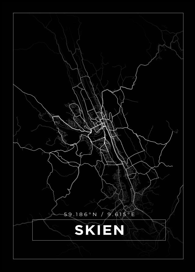 Bildverkstad Map - Skien - Black