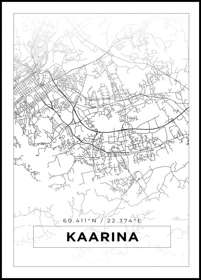 Bildverkstad Map - Kaarina - White