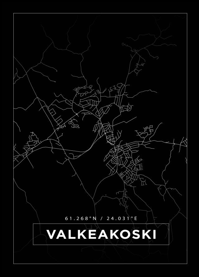 Bildverkstad Map - Valkeakoski - Black