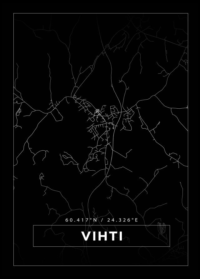 Bildverkstad Map - Vihti - Black